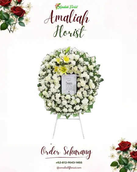 Krans Bunga Duka Kembang Janggut
